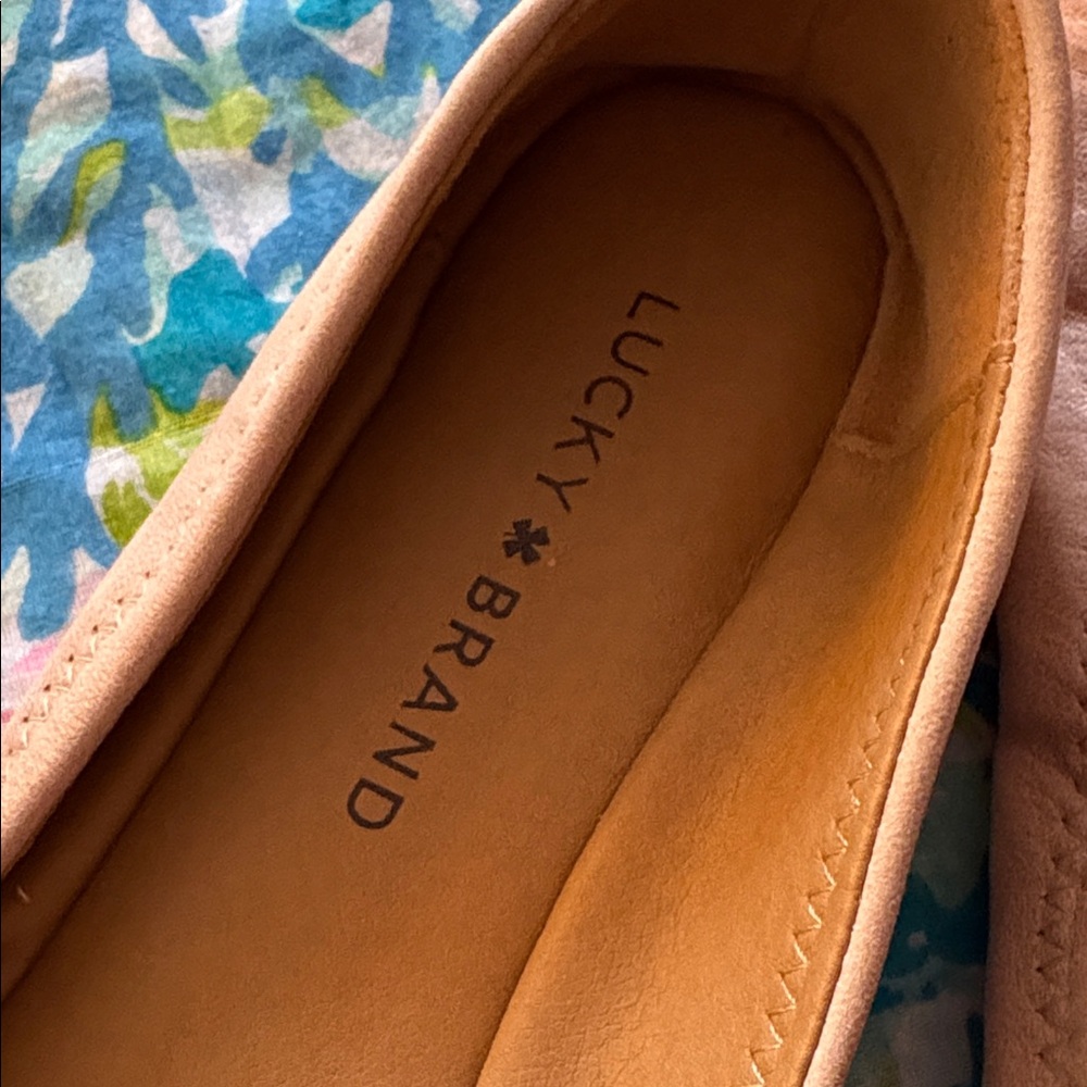 Lucky Brand Beige Ballet Flats - Picture 2 of 5